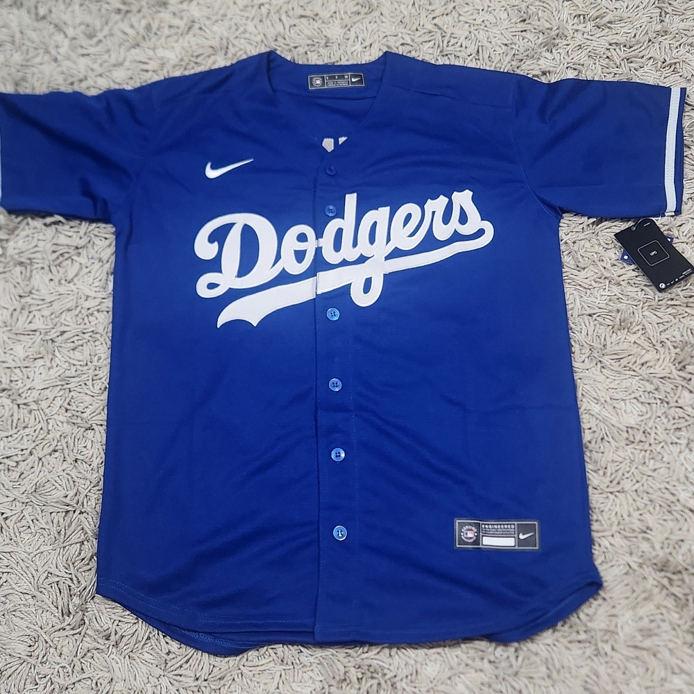 Nike Dodgers Blue Jersey